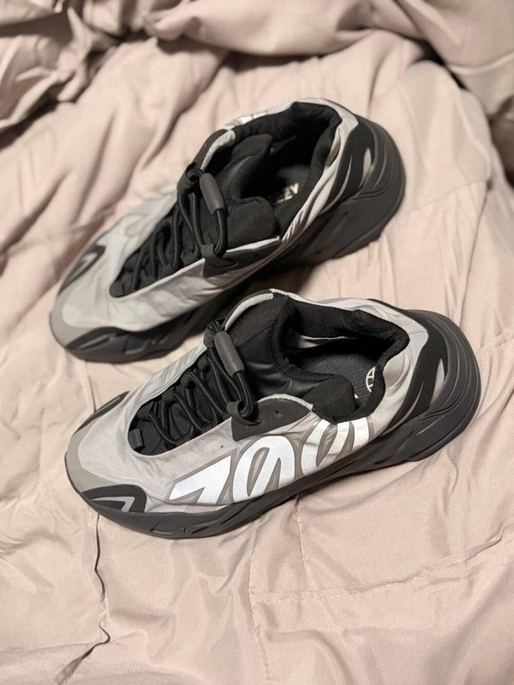 Yeezy 700 MNVN Metallic Sneakers Women’s 9
